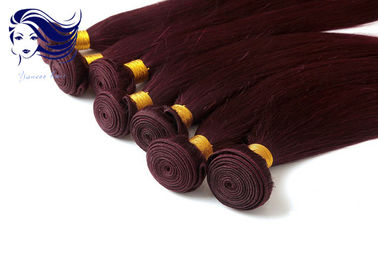 China Armadura brasileña coloreada recta roja del pelo de Remy de las extensiones del cabello humano proveedor