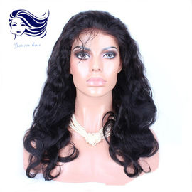 China Pelucas de cordón indias del frente del cabello humano 6A para el negro oscuro de las mujeres negras proveedor