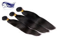 Armadura recta del cabello humano de Remy del grado 7A del pelo peruano de la Virgen