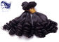 China de largo extensiones auténticas del cabello humano del pelo rizado profundo de la Virgen 14Inch exportador