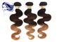 Grado colorido del pelo del color de Ombre del brasilen@o de 3 tonos/del pelo 7A de Ombre proveedor
