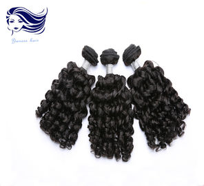 China 100 el pelo rizado humano de la tía Funmi Hair malaysian lía el grado 7A fábrica