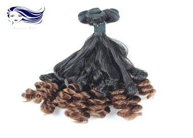China Color real de Ombre del pelo rizado de tía Fumi para el pelo corto 1B/27 fábrica