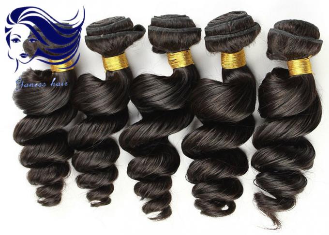 Teja las extensiones brasileñas del pelo de la Virgen 12 pulgadas - 28 pulgadas para el pelo fino