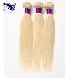 China Extensiones coloreadas brillantes del cabello humano, extensiones rubias del cabello humano fábrica
