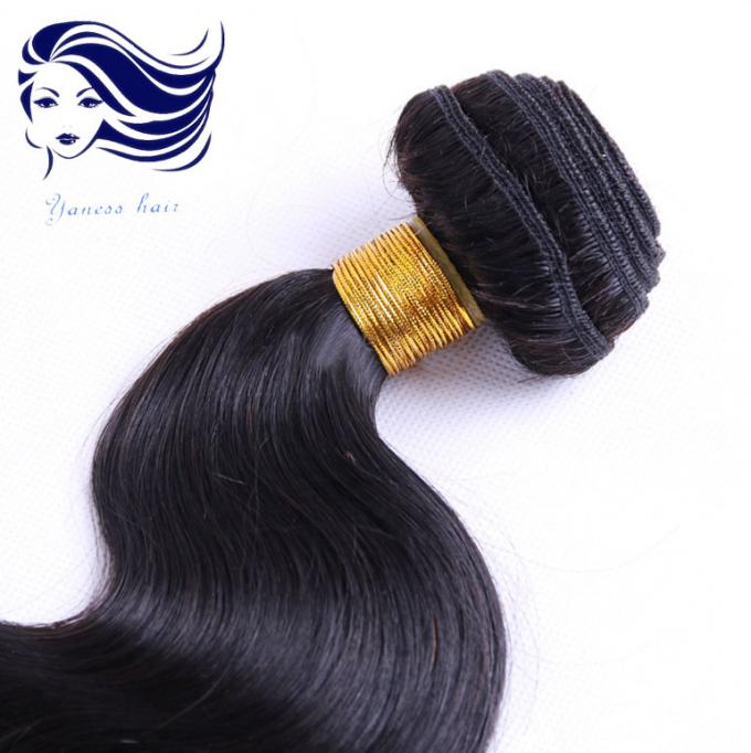 Extensiones del cabello humano de Remy de la Virgen, paquetes brasileños del pelo de la Virgen