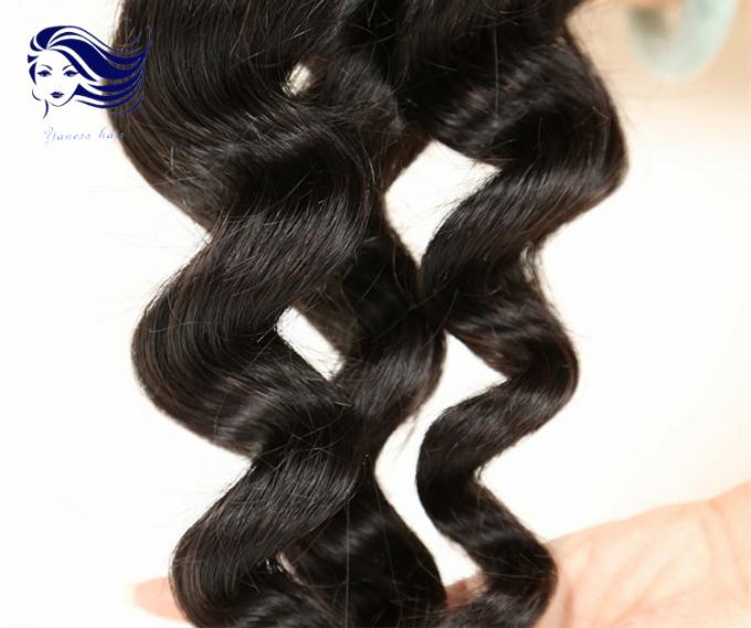 Las extensiones indias del pelo de la Virgen de 20 pulgadas sueltan el pelo de la Virgen de la onda liso
